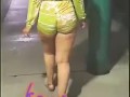 Ass jiggling while walking in public with no panties on