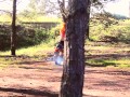 Pink motorcycle masturbation OUTDOOR