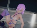 MMD R18 Nude Pink Misaka - Roll Deep 1094