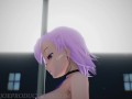 MMD R18 Nude Pink Misaka - Roll Deep 1094