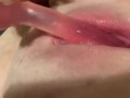 UpClose ASMR; squirting and soaking the bed while trying not to scream