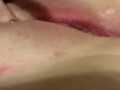 UpClose ASMR; squirting and soaking the bed while trying not to scream