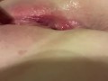 UpClose ASMR; squirting and soaking the bed while trying not to scream