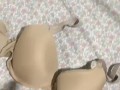 Cum on Step Mom's Underwear Bra