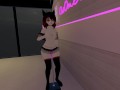 Virtual cam girl puts on a show for you in vrchat ❤️Intense moaning and squirming~ [Devil Cosplay]
