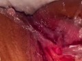 After orgasm self torture 
