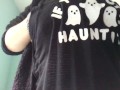 36DDD Alternative Babe Plays with Big Titties! Tease!
