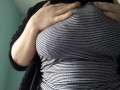 36DDD Alternative Babe Plays with Big Titties! Tease!