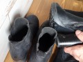 Cumming on ankle boots