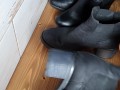 Cumming on ankle boots