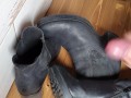 Cumming on ankle boots