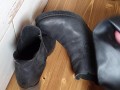 Cumming on ankle boots