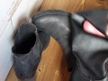 Cumming on ankle boots