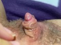huge clitoris jerking and rubbing orgasm in extreme close up pov HD
