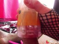 Crossdresser POV quarantine wanking