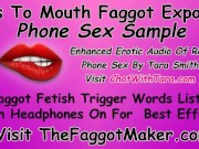 Ass To Mouth Faggot Exposed Enhanced Erotic Audio Real Phone Sex Tara Smith Humiliation Cum Eating
