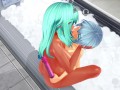 Tanned girl likes toys [3D Hentai, 4K, 60FPS, Uncensored]