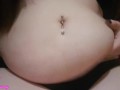 FIRST TIME PLAYING WITH MY CHUBBY BELLY