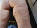 OLD VID PinkMoonLust Farting HAIRY PUSSY Cellulite White Girl PAWG Bends Over FART ACCIDENTALLY PEES