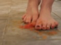 Trampling tomato