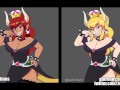 Gif Compilation - Monster Girls, Robot Girls, Breast Expansion (animations by Zedrin)
