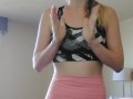 Your younger hot wife gets tired of you getting boners for other women and threatens to castrate you