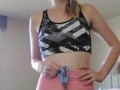 Your younger hot wife gets tired of you getting boners for other women and threatens to castrate you