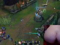 vibrating buttplug fail and feeding League of Legends #10 Luna