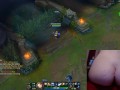 vibrating buttplug fail and feeding League of Legends #10 Luna