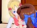 My next Life as a Villainess Maria Campbell and　Catarina Claes　(3D Hentai)