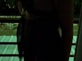 Outdoor girl big boobs on terrace แก้ผ้าตรงระเบียง แอบเงี่ยน จะมีใครเห็นไหมน้า