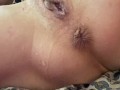 I SPRAYED MY FACE, LOL.....