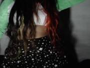 Holding my hair tight