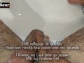 Cleaning my Cock befor sex session with my Arab Girl. زب مغربي