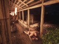 fucking my boyfriend on the balcony, very risky
