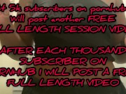 EBonybooty49 is back :) (with farts)