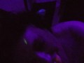 Slut Sucks Glow in the Dark Cock 