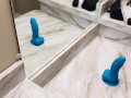 I Ride My Dildo On My Bathroom Counter