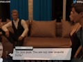 Pandora's Box #16: Two lesbian swingers having fun with a strap-on (HD gameplay)