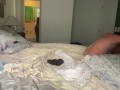 Folded up and fucked flexible chocolate slut