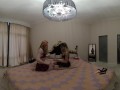 gorgeous spinner ginger LEA first time girl on girl strap-on experience VR180 private bedroom fun