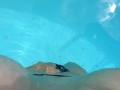 PUBLIC POOL CUM BUT NOBODY SEE HER