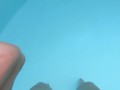 PUBLIC POOL CUM BUT NOBODY SEE HER