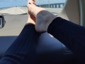 My feet at 7 mile bridge fl