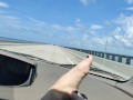 My feet at 7 mile bridge fl