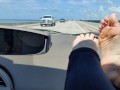 My feet at 7 mile bridge fl