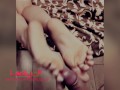 Mistress allowed to cum on her divine soles and toes, russian feet joi (trailer)