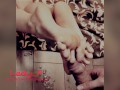 Mistress allowed to cum on her divine soles and toes, russian feet joi (trailer)