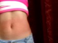 I show my red belly from the torture I received from the red belly game, my stomach inflamed