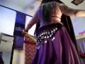 Veiled arabic goddess sexy bellydancing striptease Arab ass worship